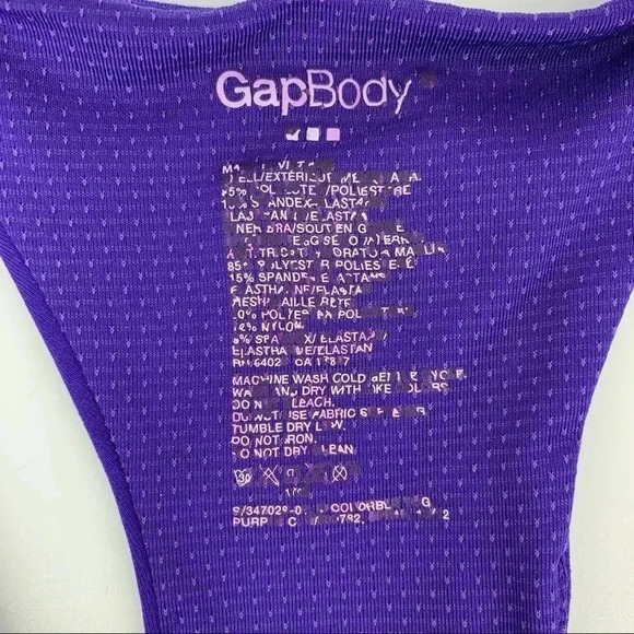 GAP Body Racerback Tank Top with Built-In Bra - Picture 7 of 9